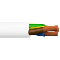 PRZEWÓD INSTALACYJNY YDYP H05VV-F 3x 5 Biały